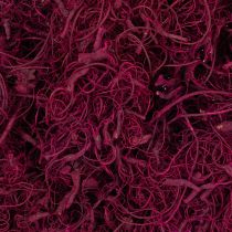 Prodotto Materiali per lavori artigianali in fibra di tamarindo naturale, bordeaux, 500 g - Decorazione, Floristica, Creatività