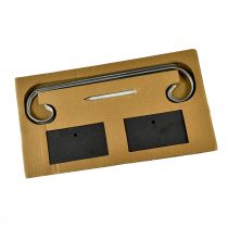 Prodotto Lastre di Ardesia Naturale Plug Plant Signs Nero 25 cm