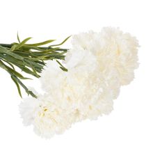 Prodotto Garofano artificiale con stelo per bouquet e ghirlande, 56 cm, 8 pezzi