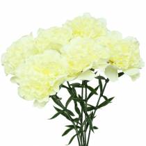 Prodotto Garofano artificiale bianco 6 pz