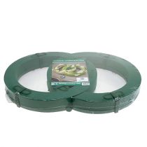 Prodotto Composizione floreale per auto in schiuma doppio anello 55×39 cm H6 cm 1 pezzo