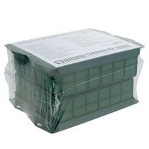 Prodotto Decorazione da tavolo floreale in mattoni in schiuma 29 cm x 12 cm x 8,5 cm 4 pz