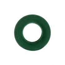 Ghirlanda floreale ad anello in schiuma verde H2.5cm Ø17cm 6pz