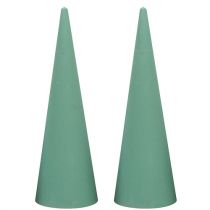 Prodotto Schiuma floreale a forma di cono H50cm Ø15cm 2 pezzi