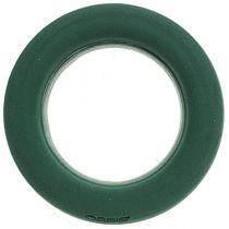 Prodotto Anello floreale in gommapiuma Ghirlanda verde Schiuma Ø42cm 2pz