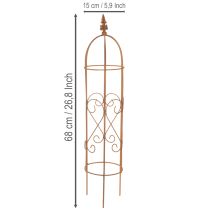 Prodotto Traliccio da giardino, supporto per piante rampicanti come rose e altre piante, ideale per il design del giardino, 108 cm, set da 2.