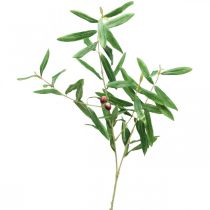 Ramo d&#39;ulivo artificiale decorativo con olive 100cm
