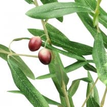 Ramo d&#39;ulivo artificiale decorativo con olive 100cm