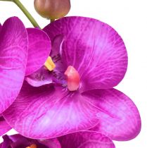Prodotto Orchidea Phalaenopsis artificiale 4 fiori Fucsia 72 cm