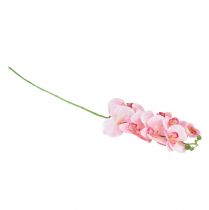 Prodotto Orchidea Phalaenopsis artificiale 9 fiori rosa bianco 96 cm