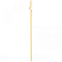 Prodotto Tutore per orchidee, plastica, arancione, supporto per orchidee, altezza 64 cm