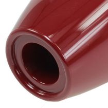 Prodotto Vaso per orchidee lucido Ø12,5 cm Bordeaux 1 pz