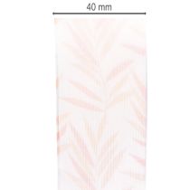 Prodotto Nastro in organza, nastro in chiffon, arancione giungla, 40 mm, 15 m