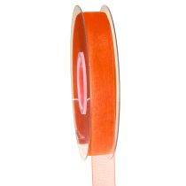 Prodotto Nastro in organza nastro regalo nastro arancione cimosa 15mm 50m