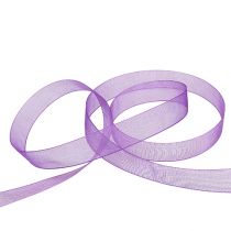 Prodotto Nastro organza con cimosa 1,5 cm 50 m viola medio