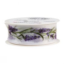 Prodotto Nastro di organza nastro di chiffon nastro decorativo lavanda 40mm 20m