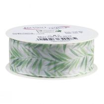Prodotto Nastro di organza nastro di chiffon nastro di piante verdi 40mm 15m