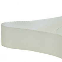 Nastro decorativo nastro regalo nastro crema cimosa 25mm 3m