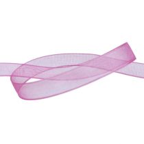 Nastro di organza melanzane 7mm 50m