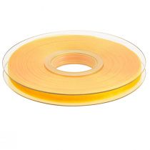 Prodotto Nastro in organza nastro regalo nastro giallo cimosa 6mm 50m