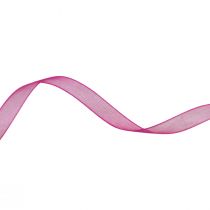 Prodotto Nastro in organza nastro regalo nastro rosa cimosa 6mm 50m