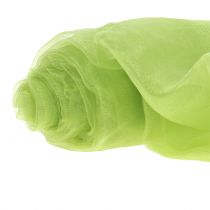 Tessuto arredo organza verde 150 cm x 300 cm