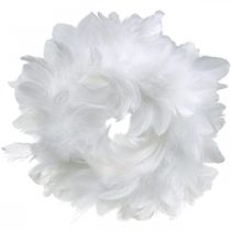 Decorazione pasquale ghirlanda primaverile bianca Ø16cm decorazione primaverile