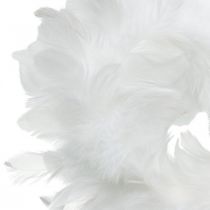 Decorazione pasquale ghirlanda primaverile bianca Ø16cm decorazione primaverile
