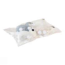 Prodotto Decorazione pasquale pecora decorazione da tavolo figure decorative di pecora 7,5 cm 4 pezzi