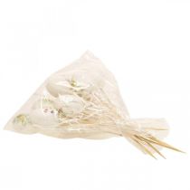 Prodotto Uova di Pasqua decorazione pasquale in plastica tappi per piante H6cm 12 pezzi