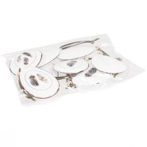 Prodotto Uova di Pasqua da appendere uova decorative da appendere decorazione in metallo 5×7 cm 8 pz