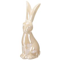 Prodotto Coniglietto pasquale in ceramica beige Coniglietto in ceramica grande H49,5cm