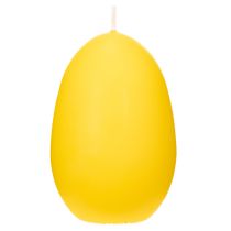 Prodotto Candela a forma di uovo di Pasqua per la decorazione pasquale del soggiorno, attraente e perfetta per Pasqua, 9 cm, 20 ore, 6 pezzi