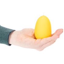 Prodotto Candela a forma di uovo di Pasqua per la decorazione pasquale del soggiorno, attraente e perfetta per Pasqua, 9 cm, 20 ore, 6 pezzi