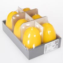 Prodotto Candela a forma di uovo di Pasqua per la decorazione pasquale del soggiorno, attraente e perfetta per Pasqua, 9 cm, 20 ore, 6 pezzi