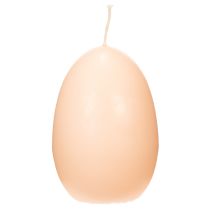 Prodotto Candele pasquali a forma di uovo, design pesca, Ø6cm, H9cm, 6 pezzi