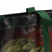 Shopping bag con manici Verdure plastica 38 × 10 × 39 cm