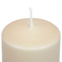 Candela a colonna PURE Candele Wenzel beige 130/60 mm