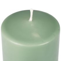 Prodotto Candela a colonna PURE candele Wenzel verde smeraldo 130/70 mm