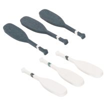 Prodotto Miniature di pagaie decorative per arredamento nautico, 8 cm, 18 pezzi