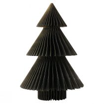 Albero di Natale in carta Albero di Natale in carta Nero H30cm
