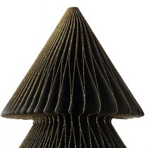 Albero di Natale in carta Albero di Natale in carta Nero H30cm