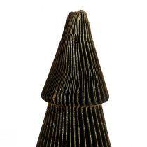 Albero di Natale in carta Albero di Natale in carta Nero H60cm