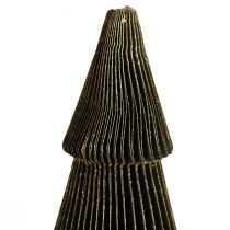 Prodotto Albero di Natale in carta Abete Piccolo Nero H30cm