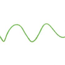 Prodotto Corda di carta avvolta in filo Ø2mm 100m verde mela