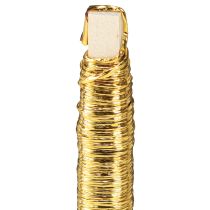 Prodotto Filo di carta avvolto Ø0.8mm 22m oro