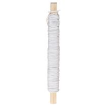 Prodotto Filo di corda di carta avvolto Ø0,8mm 22m bianco
