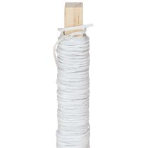 Prodotto Filo di corda di carta avvolto Ø0,8mm 22m bianco
