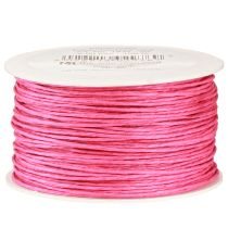 Prodotto Cordino di carta avvolto in filo Ø2mm 100m rosa