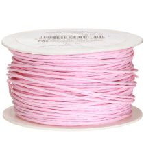 Prodotto Cordino di carta avvolto in filo Ø2mm 100m rosa